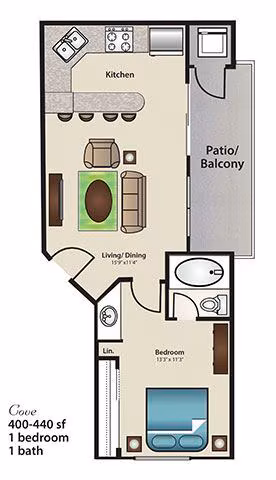 Unit 1932 1932 floor plan
